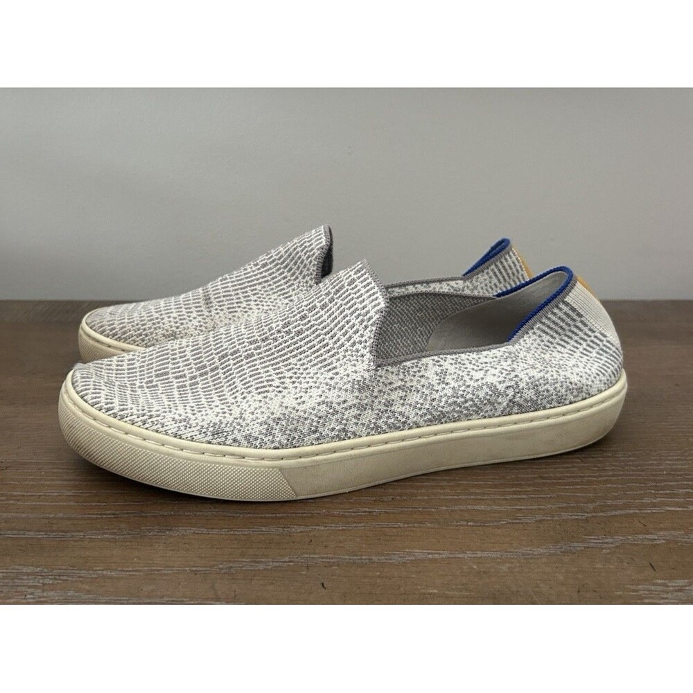 Rothy’s The Sneaker Original Slip On Women’s Size 9.5 Opal Python Tennis Shoes